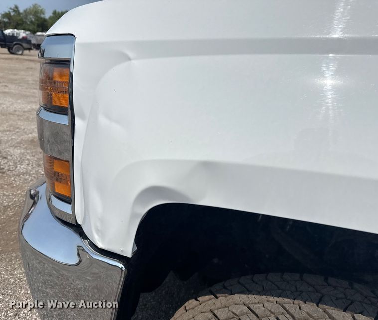 image for item NU9591 2016 Chevrolet Silverado 3500HD Crew Cab utility bed pickup truck