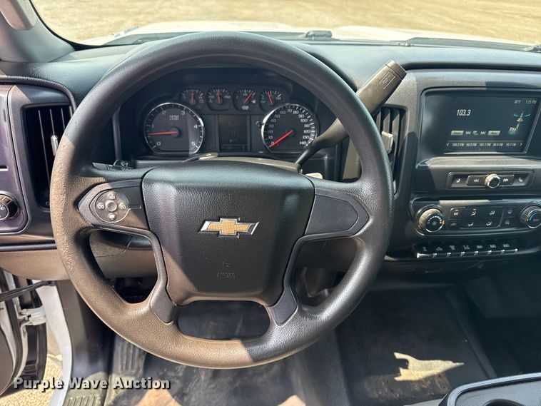 image for item NU9591 2016 Chevrolet Silverado 3500HD Crew Cab utility bed pickup truck