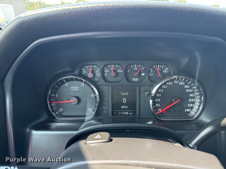 image for item NU9591 2016 Chevrolet Silverado 3500HD Crew Cab utility bed pickup truck