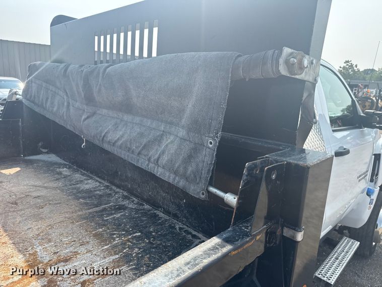 image for item NU9595 2022 Chevrolet Silverado 5500HD dump truck