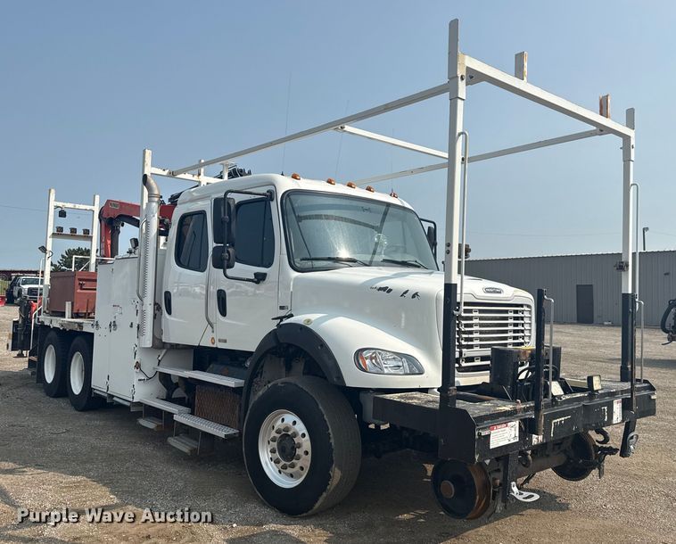 image for item NU9596 2012 Freightliner Business Class M2 crane truck