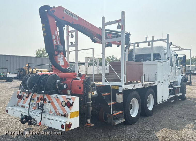 image for item NU9596 2012 Freightliner Business Class M2 crane truck