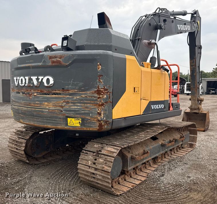 image for item NU9599 2017 Volvo EC140EL excavator