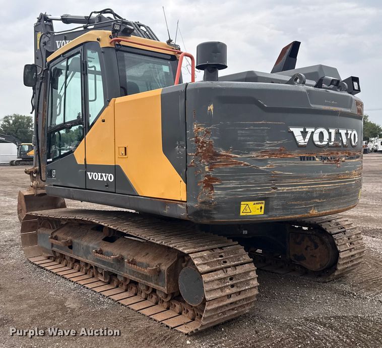 image for item NU9599 2017 Volvo EC140EL excavator