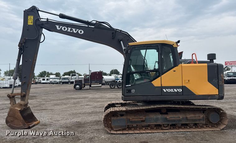 image for item NU9599 2017 Volvo EC140EL excavator