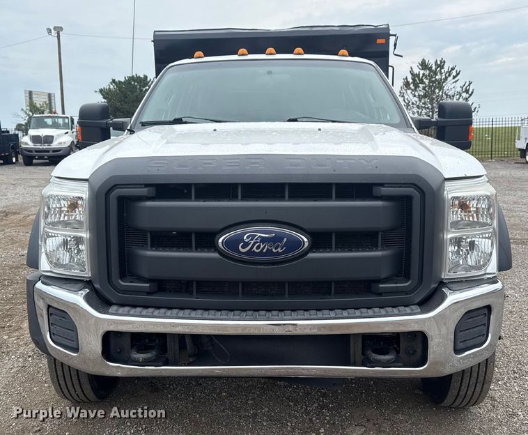 image for item NU9603 2016 Ford F550 Super Duty Crew Cab dump truck