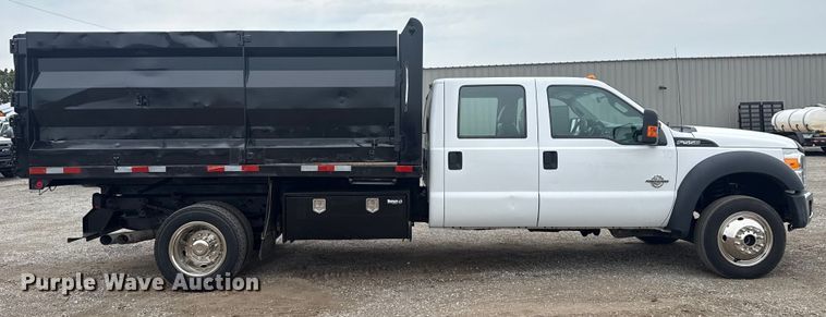 image for item NU9603 2016 Ford F550 Super Duty Crew Cab dump truck