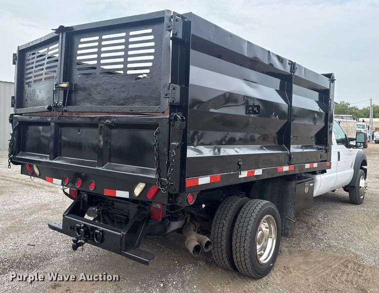 image for item NU9603 2016 Ford F550 Super Duty Crew Cab dump truck