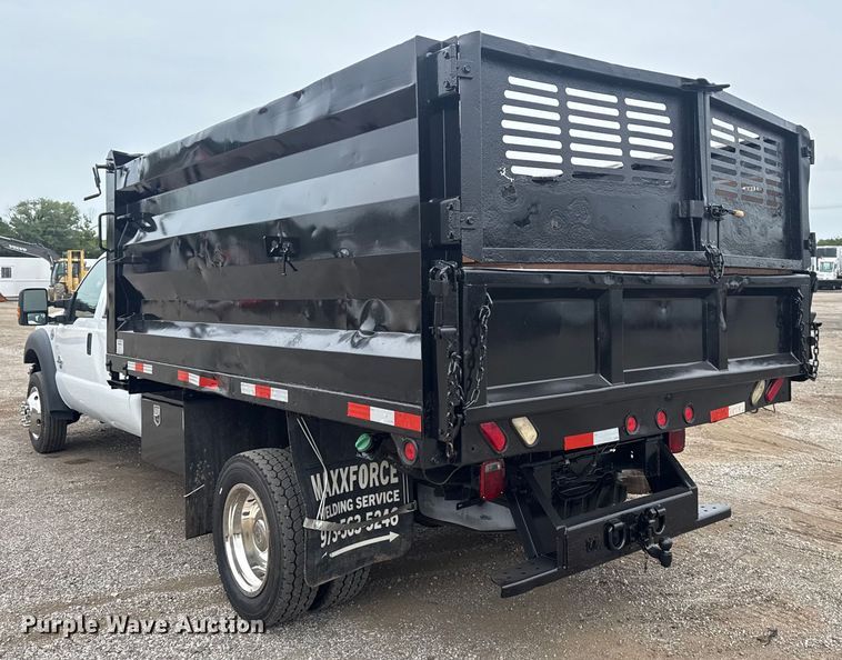 image for item NU9603 2016 Ford F550 Super Duty Crew Cab dump truck