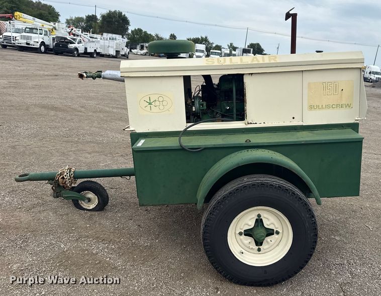 image for item NU9611 Sullair 150-GO air compressor