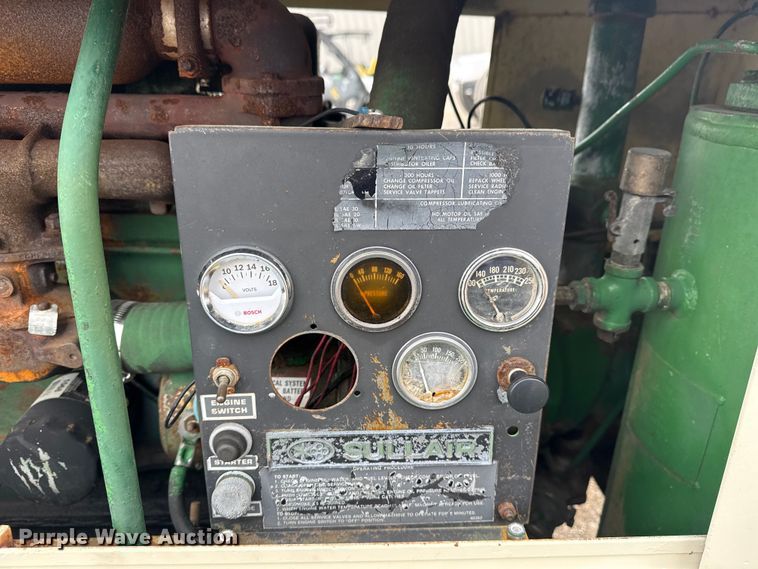 image for item NU9611 Sullair 150-GO air compressor