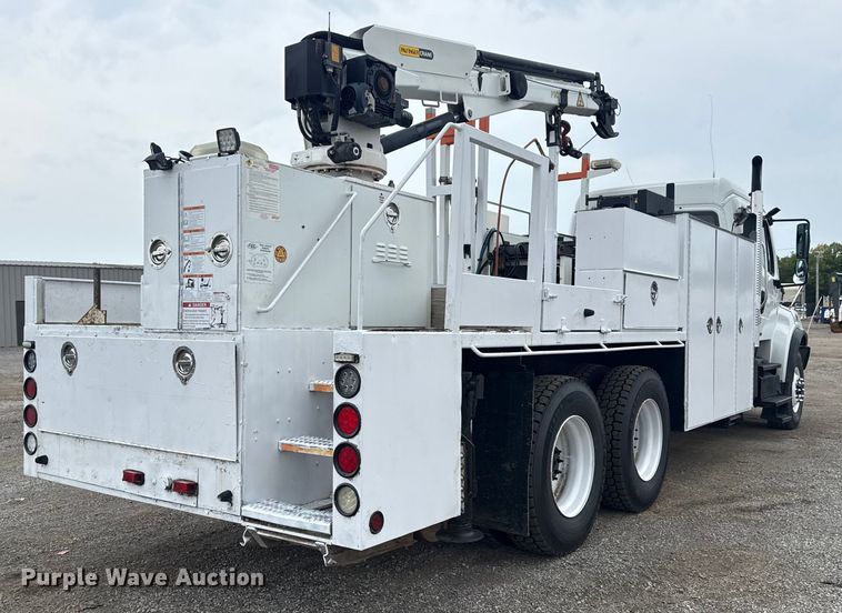 image for item NU9614 2012 Freightliner Business Class M2 crane truck