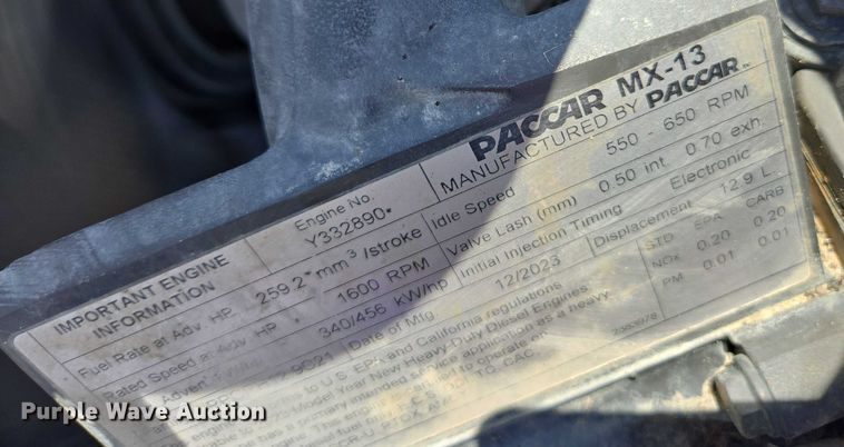 image for item YA0868 2025 Kenworth T880 dump truck