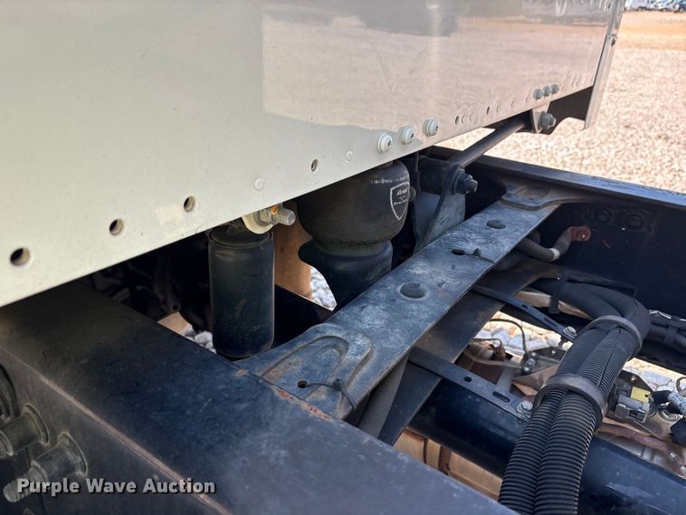 image for item YA0943 2015 Freightliner  M2 truck chassis with Finn MBX10 material blower