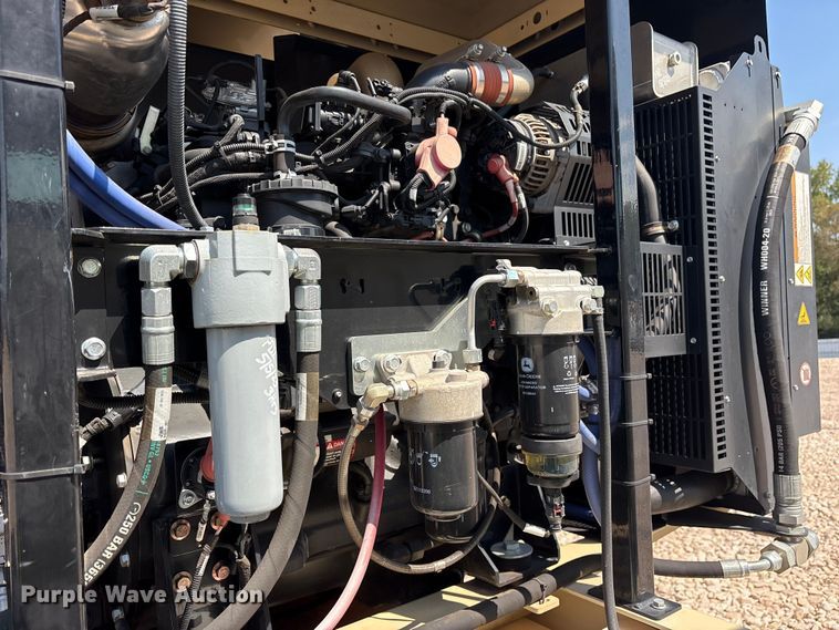 image for item YA0943 2015 Freightliner  M2 truck chassis with Finn MBX10 material blower