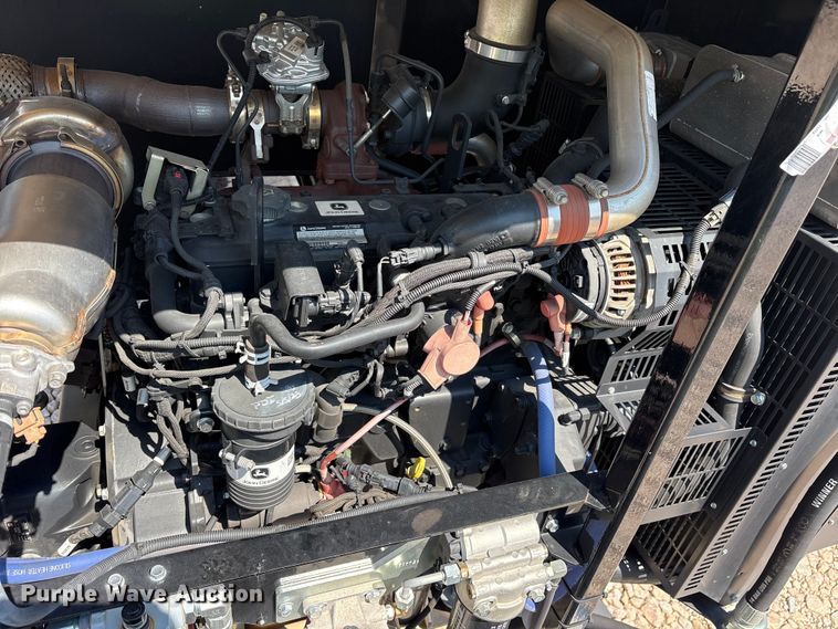 image for item YA0943 2015 Freightliner  M2 truck chassis with Finn MBX10 material blower