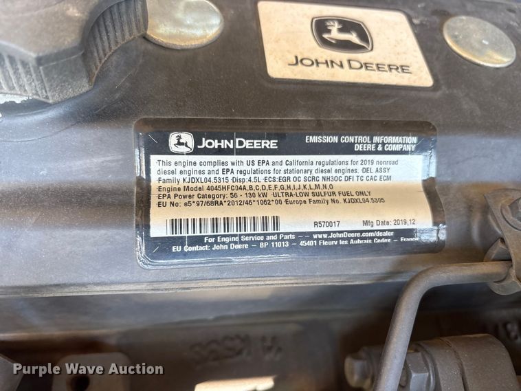 image for item YA0943 2015 Freightliner  M2 truck chassis with Finn MBX10 material blower