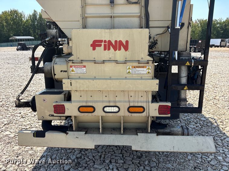 image for item YA0943 2015 Freightliner  M2 truck chassis with Finn MBX10 material blower