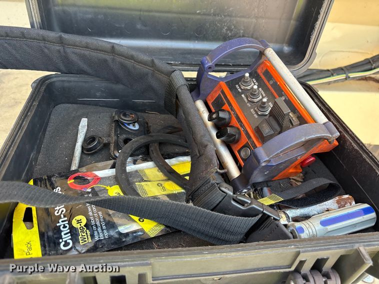 image for item YA0943 2015 Freightliner  M2 truck chassis with Finn MBX10 material blower