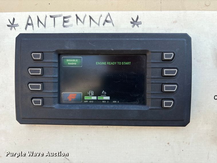 image for item YA0943 2015 Freightliner  M2 truck chassis with Finn MBX10 material blower