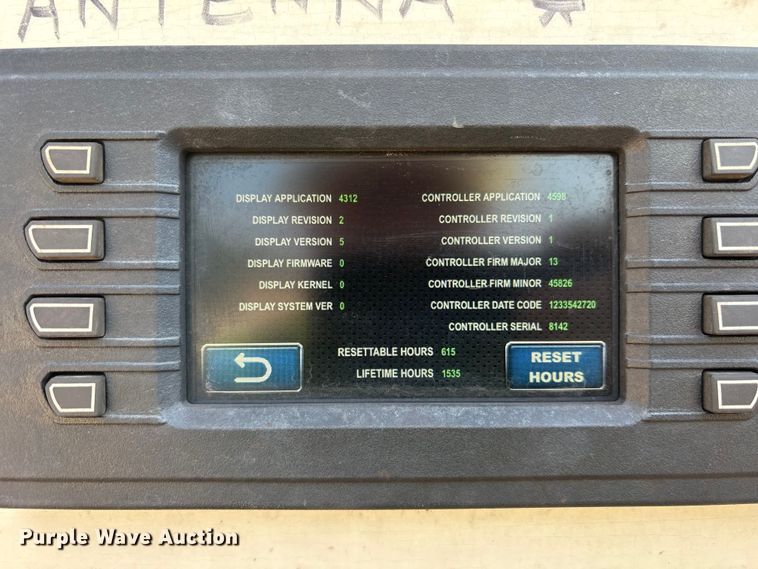 image for item YA0943 2015 Freightliner  M2 truck chassis with Finn MBX10 material blower