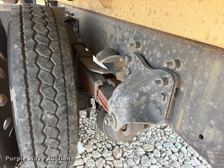 image for item YA0943 2015 Freightliner  M2 truck chassis with Finn MBX10 material blower