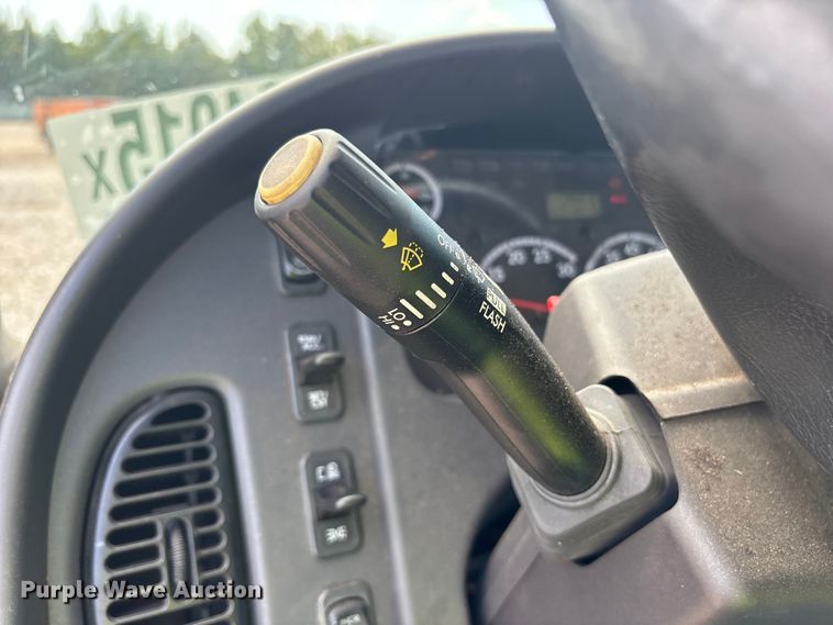 image for item YA0943 2015 Freightliner  M2 truck chassis with Finn MBX10 material blower