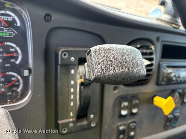 image for item YA0943 2015 Freightliner  M2 truck chassis with Finn MBX10 material blower