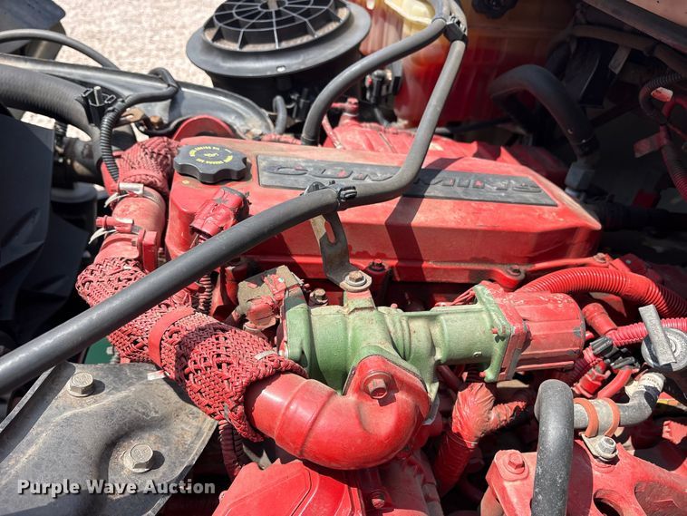 image for item YA0943 2015 Freightliner  M2 truck chassis with Finn MBX10 material blower