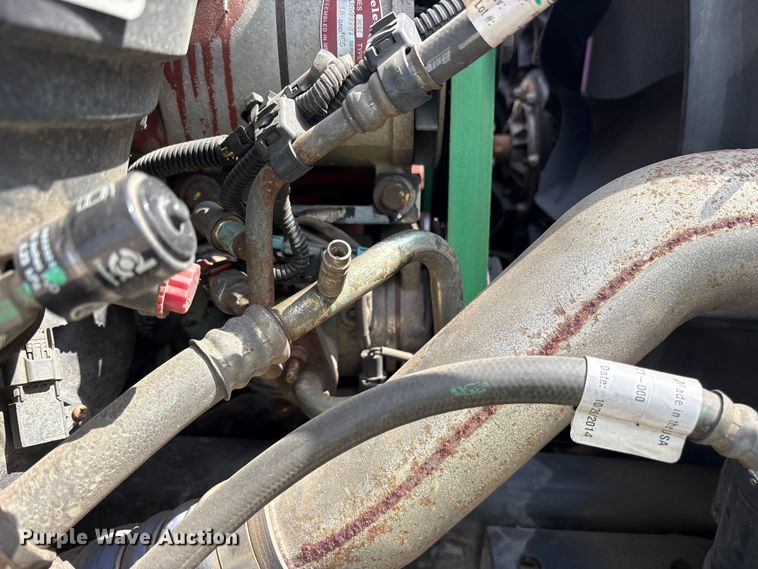 image for item YA0943 2015 Freightliner  M2 truck chassis with Finn MBX10 material blower