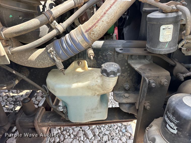 image for item YA0943 2015 Freightliner  M2 truck chassis with Finn MBX10 material blower