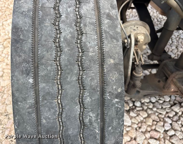 image for item YA0943 2015 Freightliner  M2 truck chassis with Finn MBX10 material blower