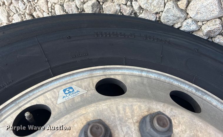 image for item YA0943 2015 Freightliner  M2 truck chassis with Finn MBX10 material blower