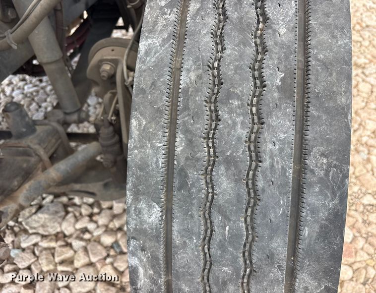 image for item YA0943 2015 Freightliner  M2 truck chassis with Finn MBX10 material blower