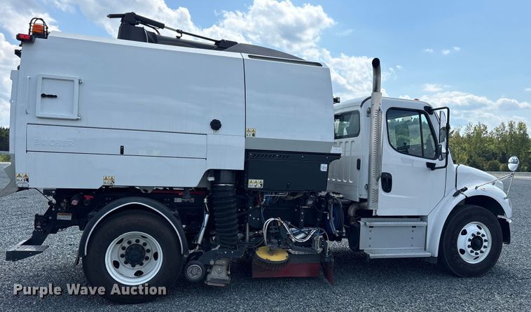 image for item YA1012 2024 Freightliner Business Class M2 street sweeper truck