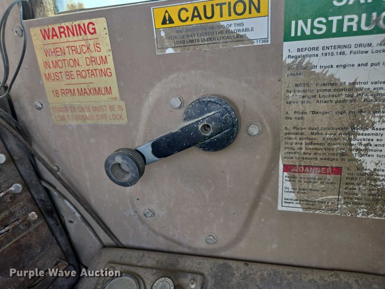 image for item YA1059 2005 Terex Advance ready mix truck