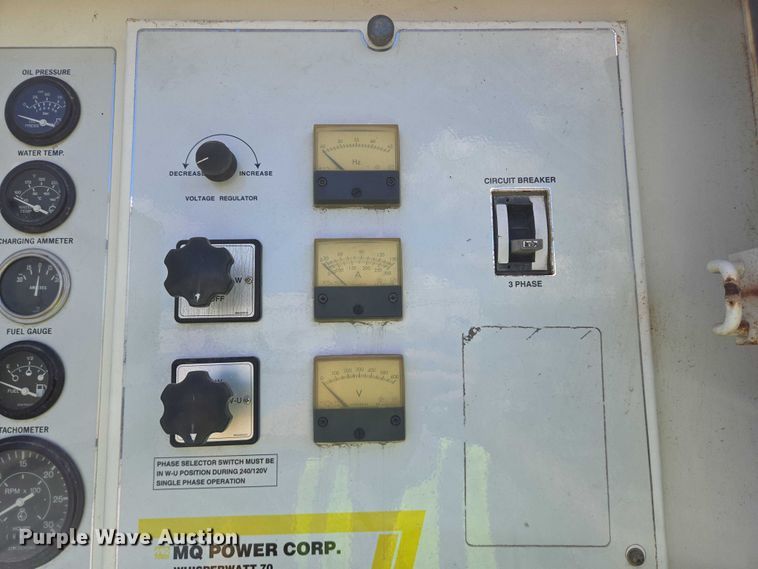 image for item YA1061 2005 MQ Power Whisperwatt generator