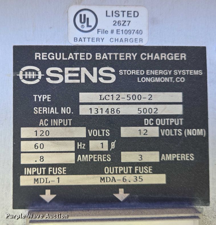 image for item YA1061 2005 MQ Power Whisperwatt generator