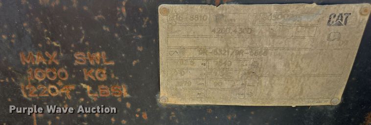 image for item YA1065 2008 Caterpillar 420E IT backhoe