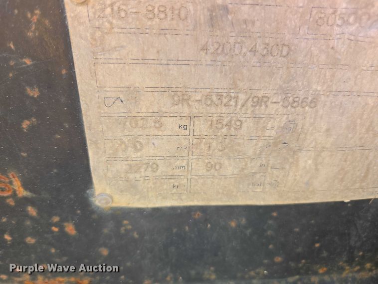 image for item YA1065 2008 Caterpillar 420E IT backhoe