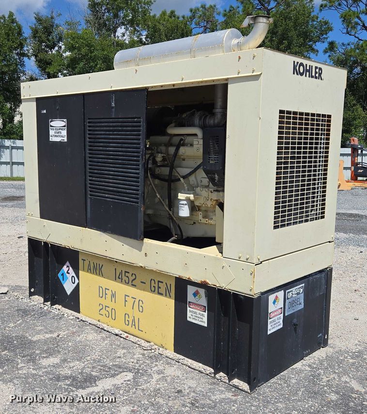 image for item YA1066 2005 Kohler 125 generator