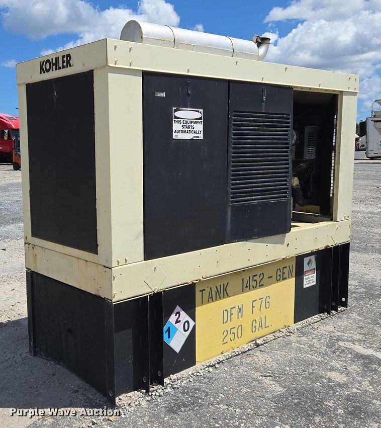 image for item YA1066 2005 Kohler 125 generator