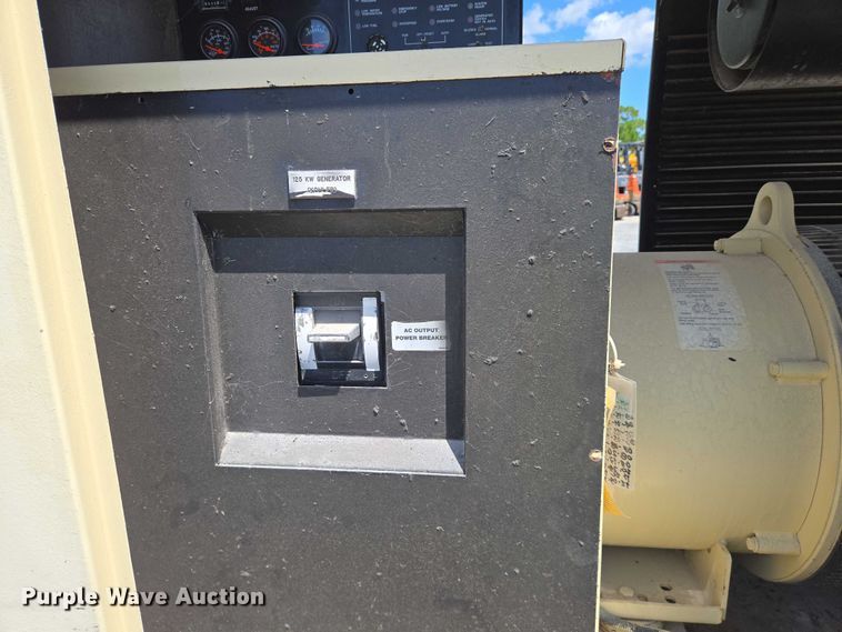 image for item YA1066 2005 Kohler 125 generator