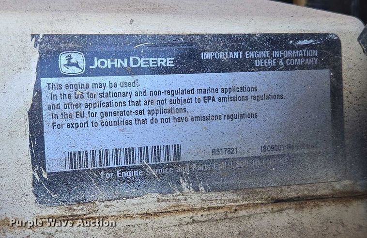 image for item YA1066 2005 Kohler 125 generator