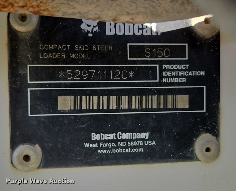 image for item YA1067 2006 Bobcat S150 skid steer loader