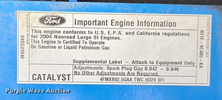 image for item YA1075 2004 Genie Z45 boom lift