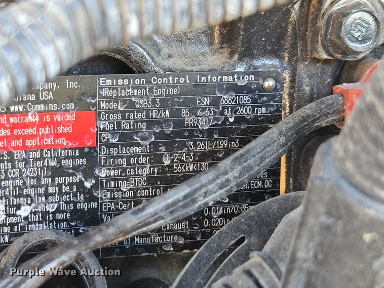 image for item YA1077 2014 JLG 10054 telehandler