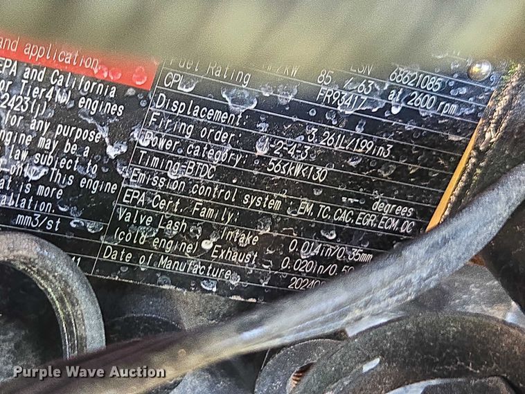 image for item YA1077 2014 JLG 10054 telehandler