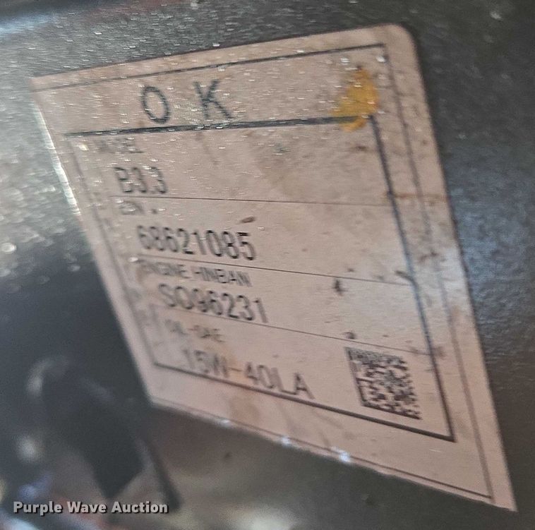 image for item YA1077 2014 JLG 10054 telehandler