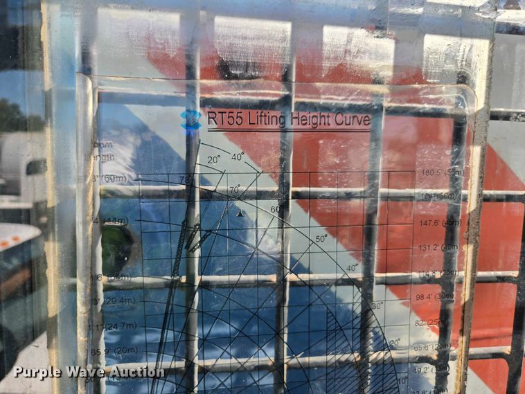 image for item YA1078 2013 Zoomlion RT55 crane